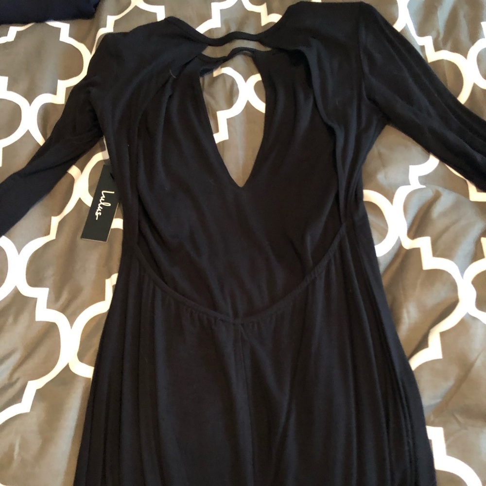 Open back LuLus dress- new with tags!